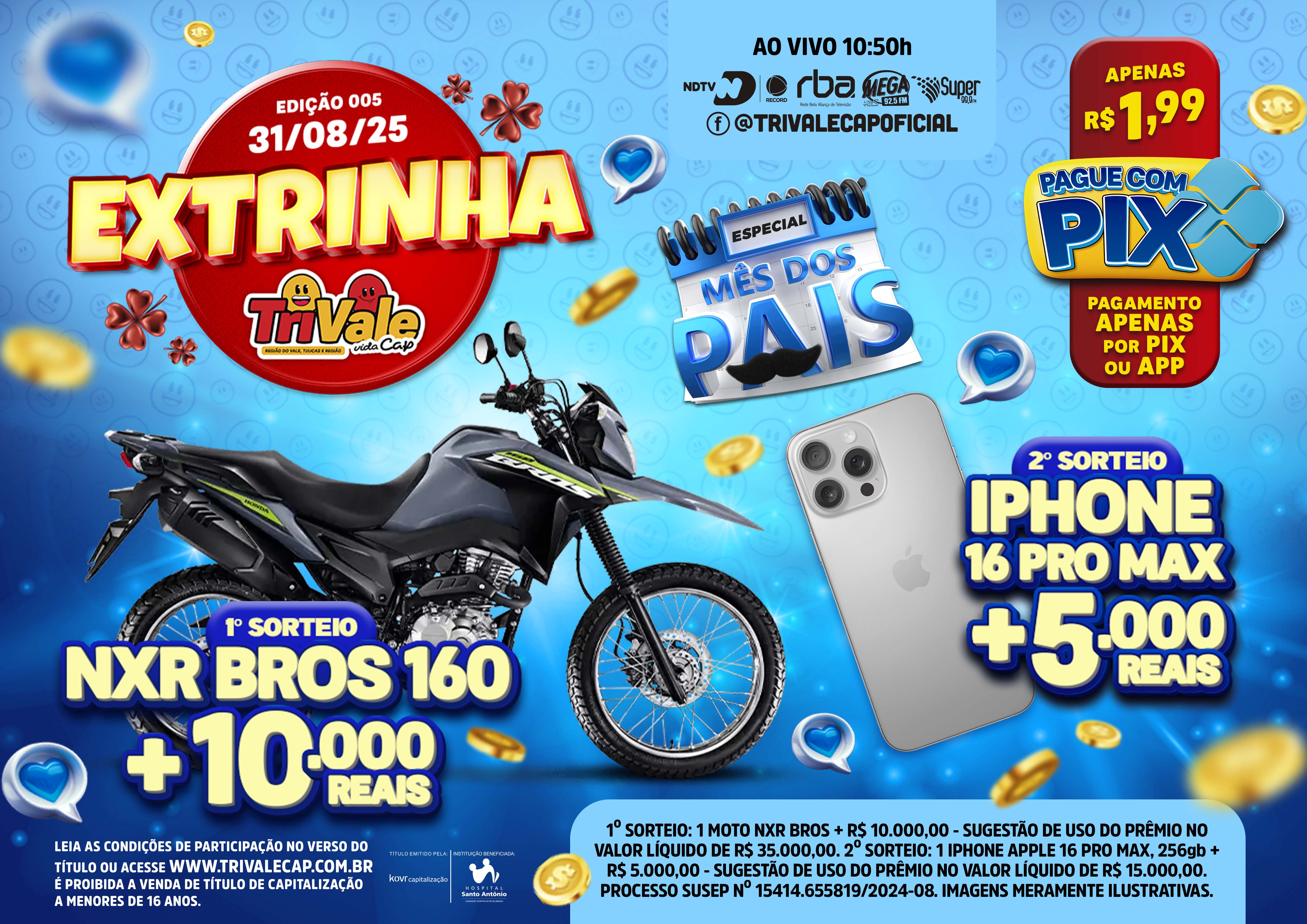 Extrinha 31/08/2025
