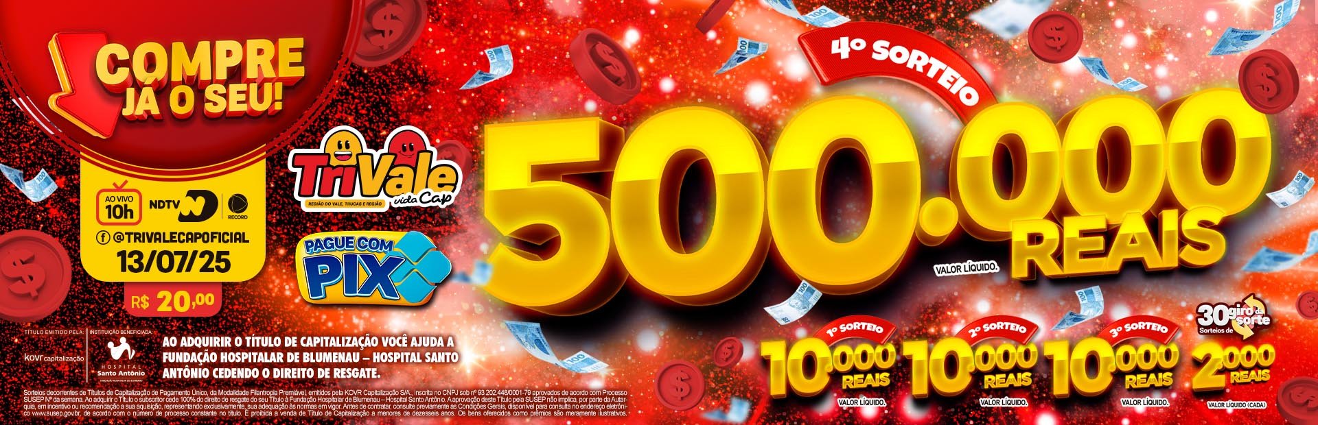 Premiação 13/07/2025