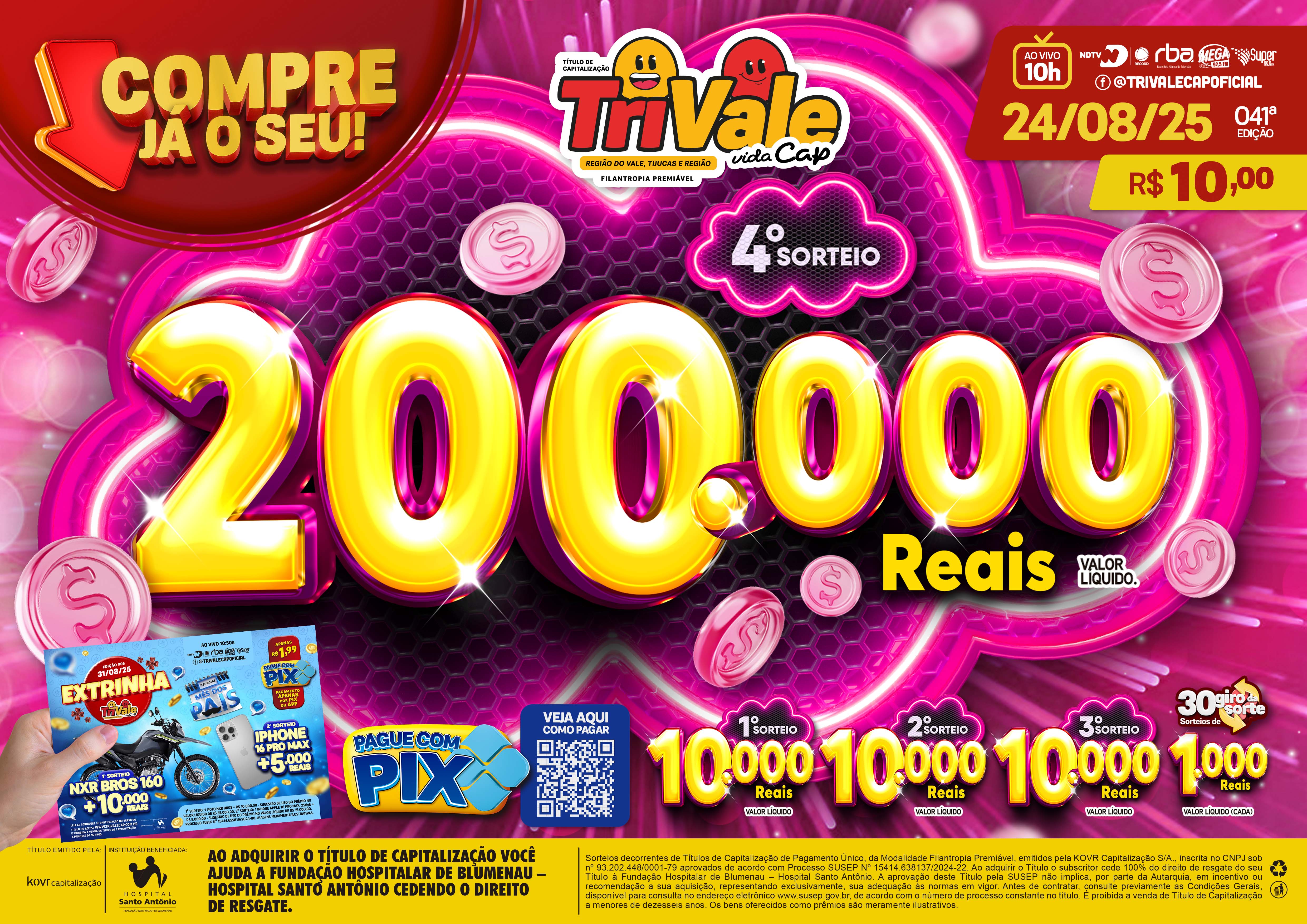 Premiação 24/08/2025