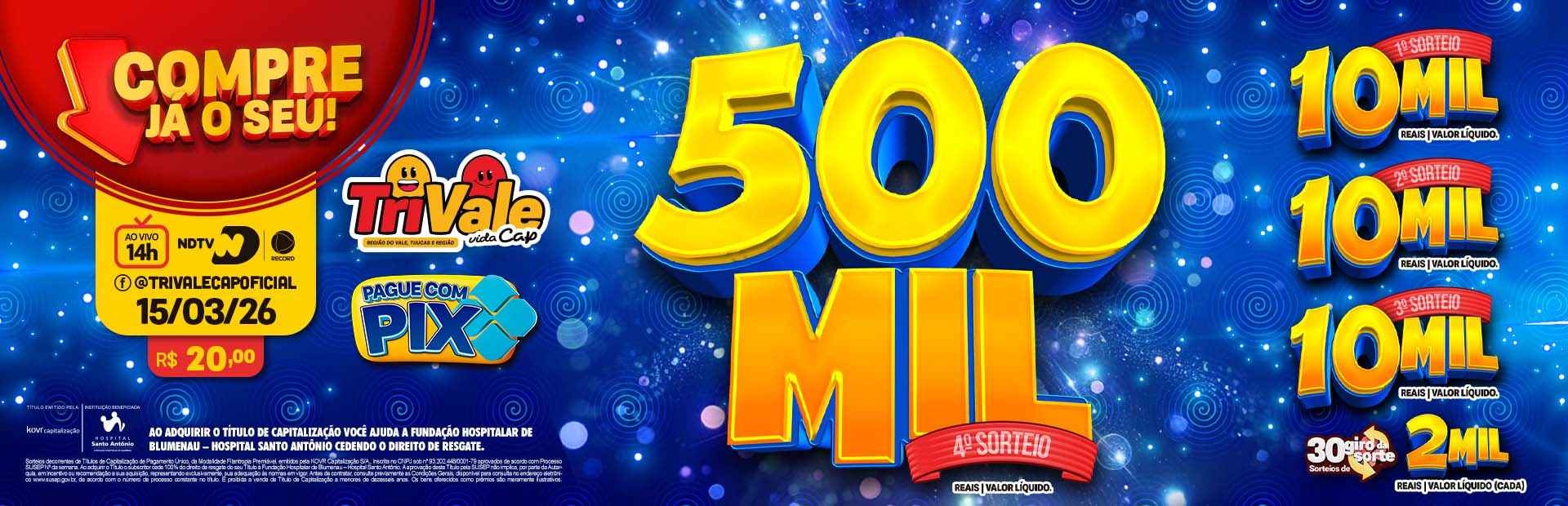 Premiação 15/03/2026