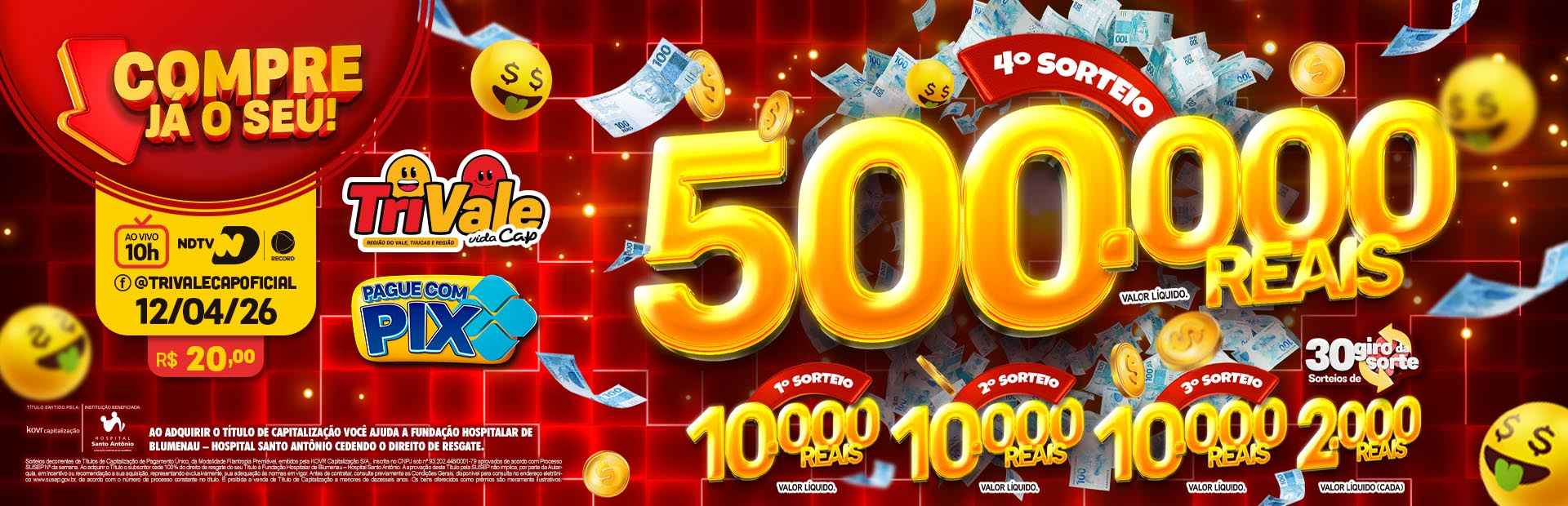 Premiação 12/04/2026