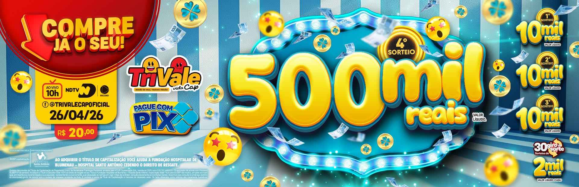 Premiação 26/04/2026