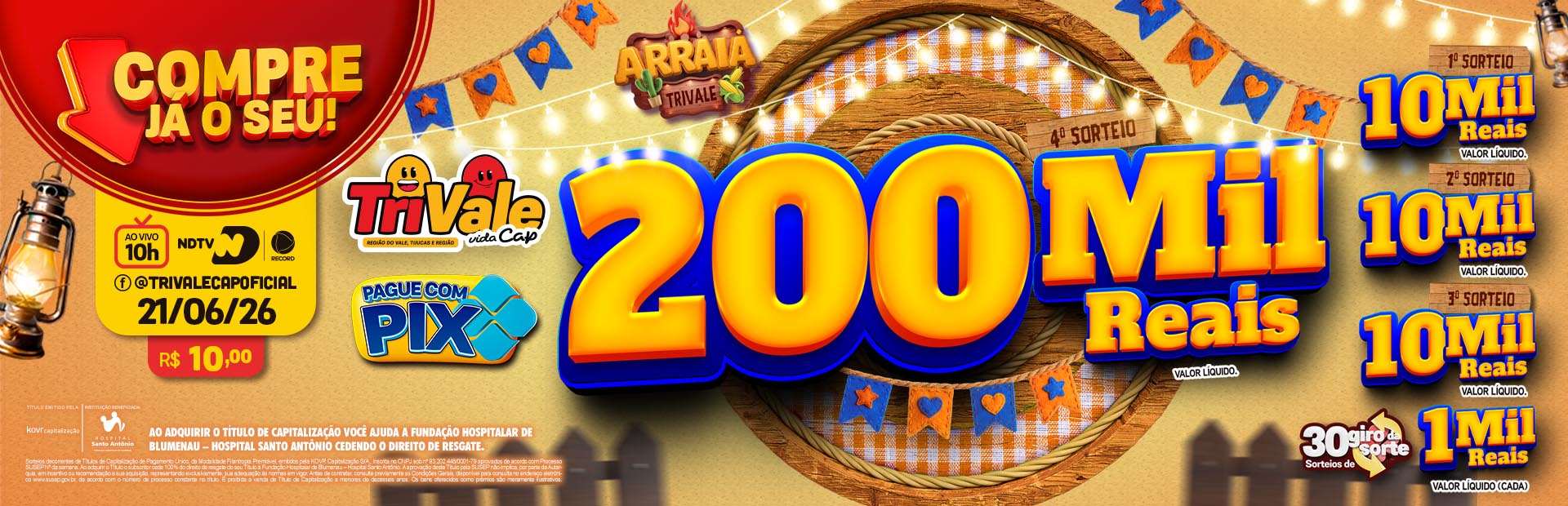 Premiação 21/06/2026