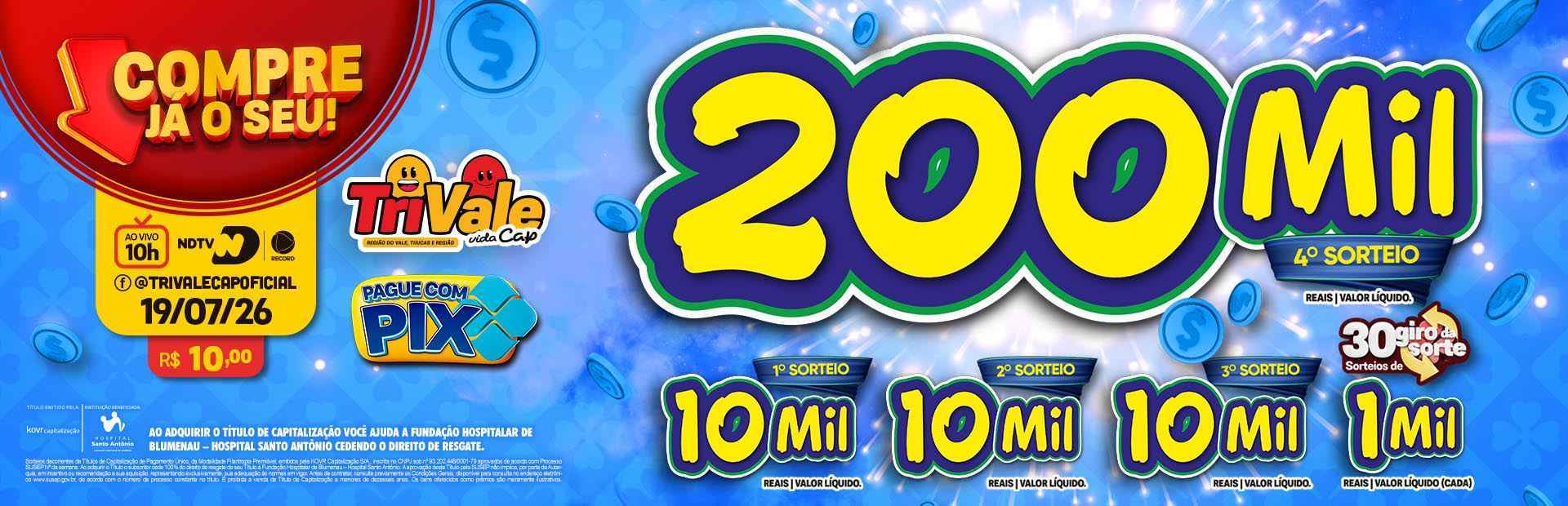 Premiação 19/07/2026